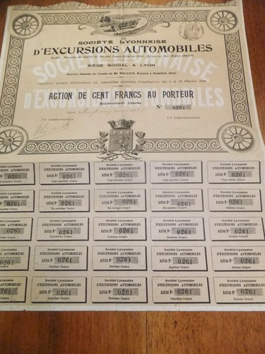 Action titre ancien - action/titre,