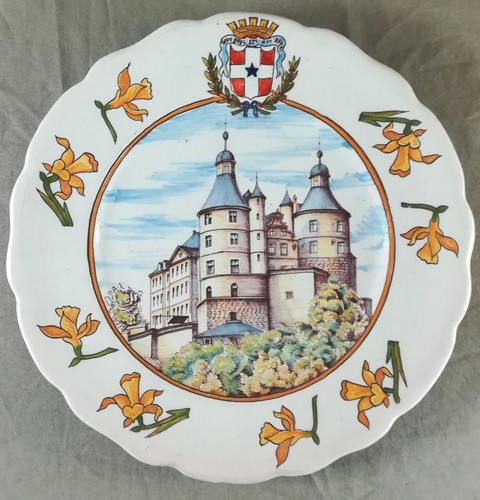 Belle assiette faïence - ,