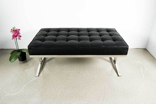Magnifique banc cuir - banc,