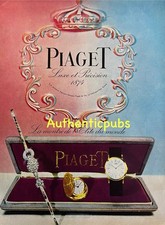 ADVERTISEMENT PIAGET WATCH THE ELITE OF THE WORLD 1954 FRENCH AD PUB COLOR