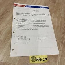 Honda moto 1991 NSR125R note