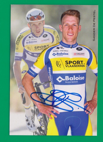 Cyclisme carte cycliste sander - cyclisme,