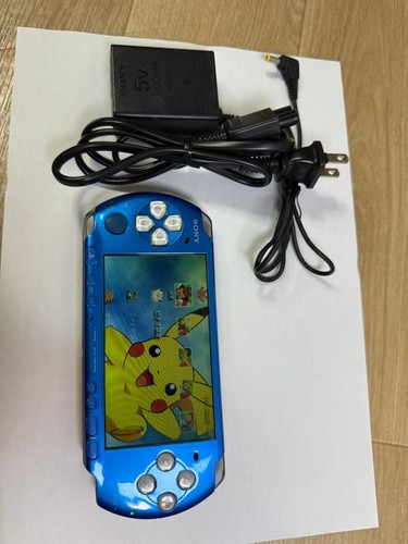 Console sony psp 3000 bleue - sony,