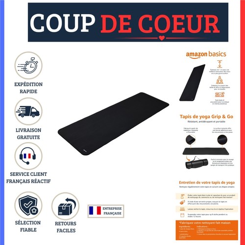 Tapis yoga antidérapant - de,