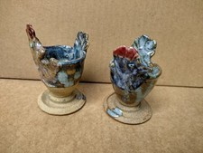 Lot De 2 Coquetiers Signés