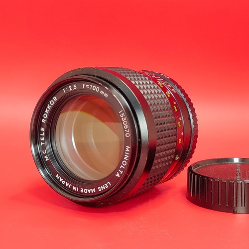 Objectif minolta tele rokor - objectif, mc