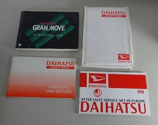 Board folder + operating instructions Daihatsu Gran Move stand 1998