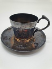 Tasse Galia Métal Argenté