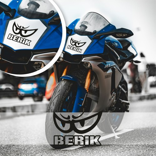Sticker moto berik - moto, berik,