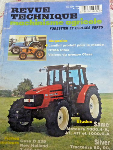 Revue technique tracteur - revue,