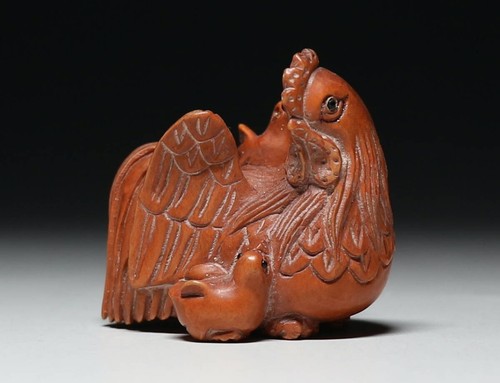Ancien poulet poussin - poulet, et