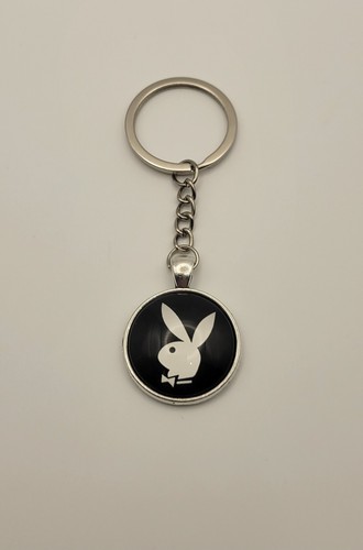Porte clés playboy noir - 🐰,