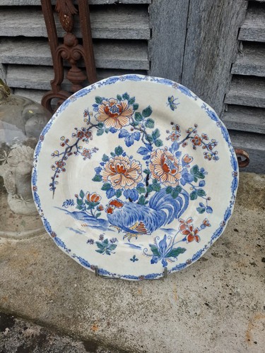 Grand assiette faïence de - faÏence,
