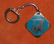 Peugeot Garage Mauranne Rue Du Soleil Paris 20° Enamel Metal Keychain