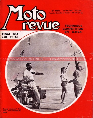 Moto revue 1492 bsa 250 - revue,