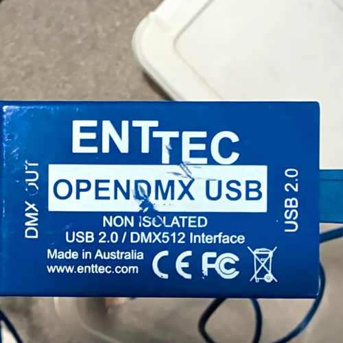 Enttec open dmx - dmx, usb