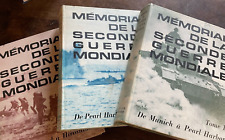 WAR 39-40 - WWII MEMORIAL 3 VOLUMES - LD10297