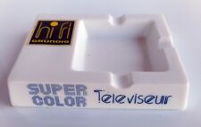 Cendrier GRUNDIG HIFI televiseur PUBLICITE  opalex MADE in FRANCE