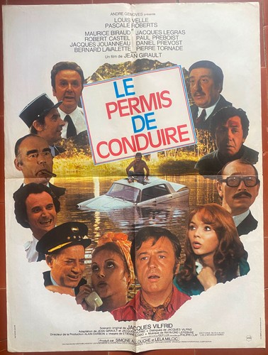 Affiche permis conduire - permis,