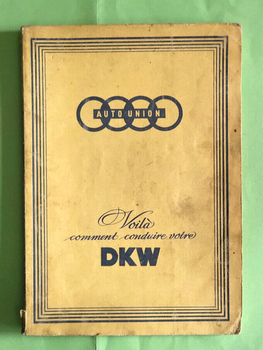 Dkw modéles 1958 - modéles,