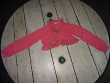 Gilet court manches longues rose H&M Taille 4-6 ans 110-116 cm