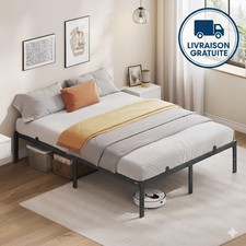 Lit 140×190 Métal avec