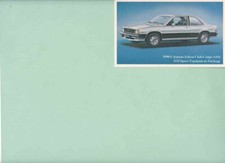 Carte / postcard Chevrolet Citation 2 door Club Coupé X11 1980