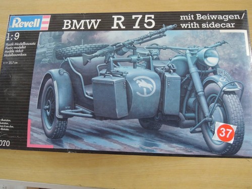 Bmw r75 sidecar revell - bmw, 1/9
