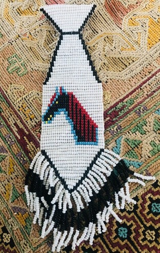 Estate finely beaded indian - estate,