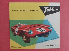 ALBUM VIDE Chocolat TOBLER 1960 . " L'automobile depuis ses débuts " Comme neuf