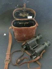 early and rare Jules HUET PARIS 8x30 binoculars ww1 military French military 
