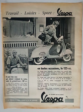 Publicité ancienne scooter