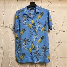 Chemise hawaienne homme bleu