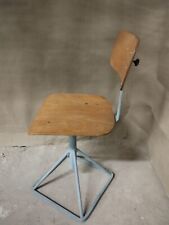 Industrial Adjustable Stool Chair 60s/70s Iron Design