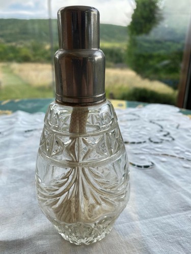 Lampe berger ancienne verre - en,