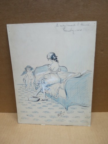 Peghoux 1902 dessin à - peghoux,