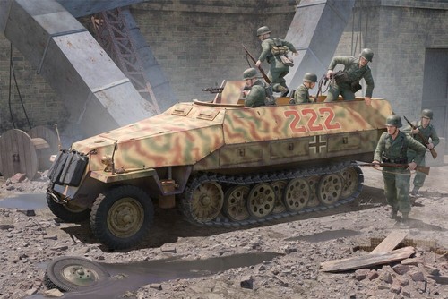 Kfz 251d trumpeter - sd.kfz, 251d,