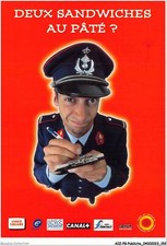 AIZP8-0851 - PUBLICITE - DEUX SANDWICHES AU PATE - FAUX CONTACT