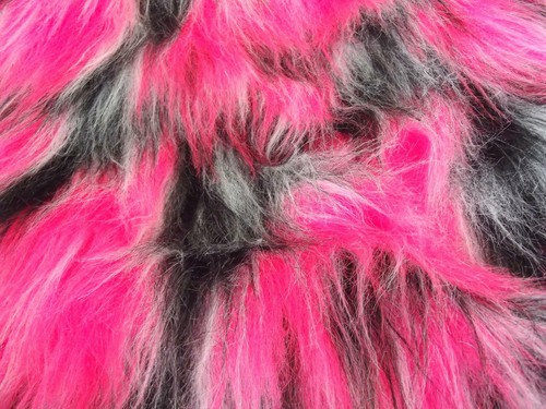 Tissu fourrure fausse - tissu, en