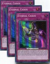 3 X YU-GI-OH ETERNAL CHAOS 1ST