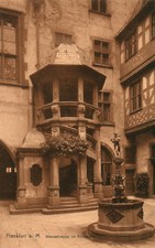 Ak. Francfort-sur-le-Main - escalier en colimaçon en romain.(AB)20204