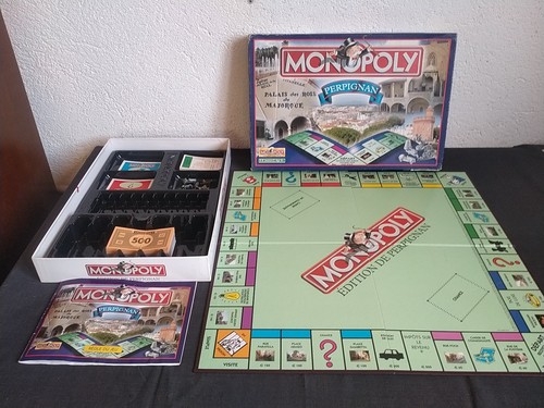 Rare jeu société monopoly - de,