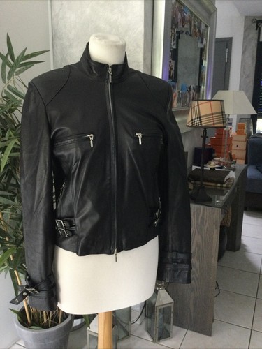Blouson veste cuir peau - blouson, en
