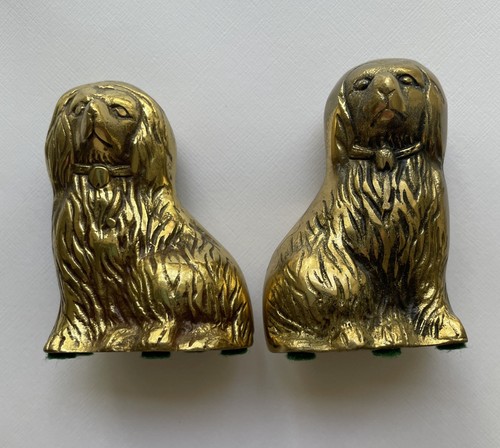 Vintage brass cavalier - brass,