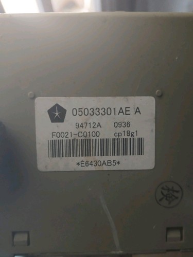 05033301ae jeep patriot - ,