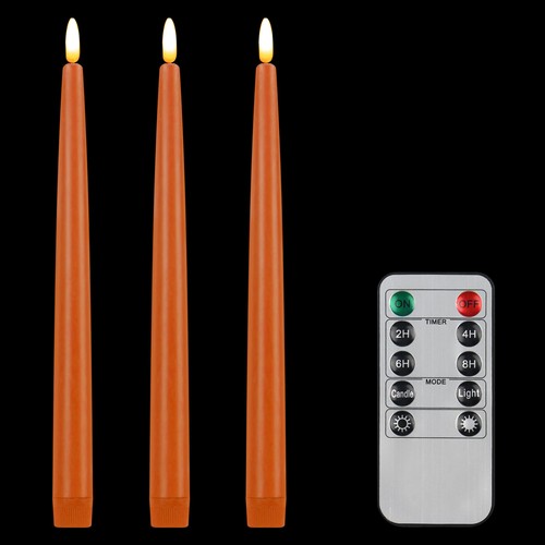 Bougies sans flamme avec