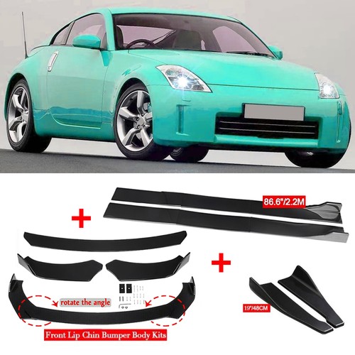 Glossy black front bumper - glossy,