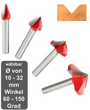 Fraise À Rainurer En V Hm (