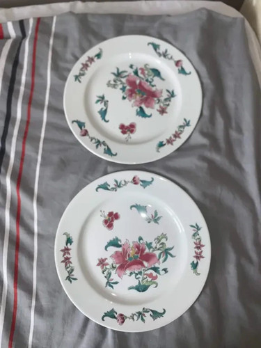 Assiettes porcelaine de - 2,
