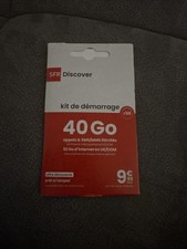 Carte SIM SFR Discover – Kit